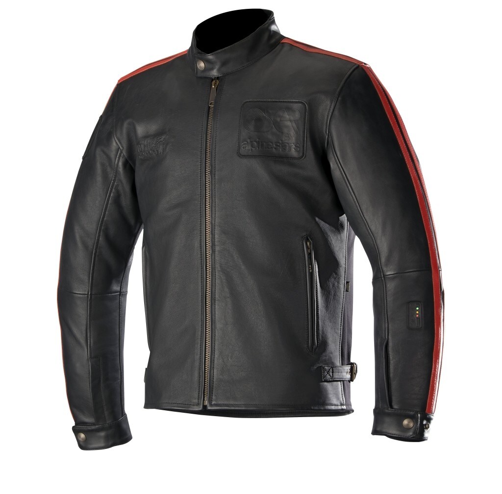 Giacca Alpinestars Oscar Charlie in pelle primo fiore con interno termico staccabile  e protezioni (taglie S-3XL, 499,95 euro)